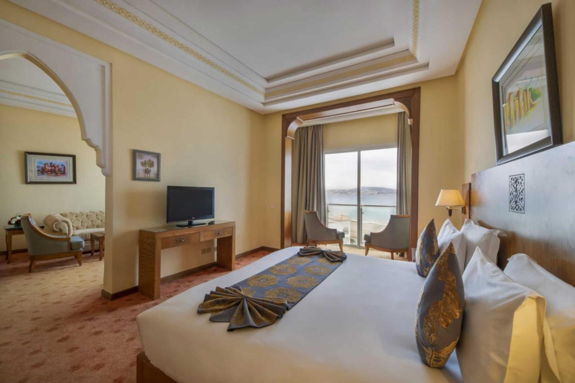 Grand Mogador Sea View & Spa Tangier Exterior photo A room at the hotel
