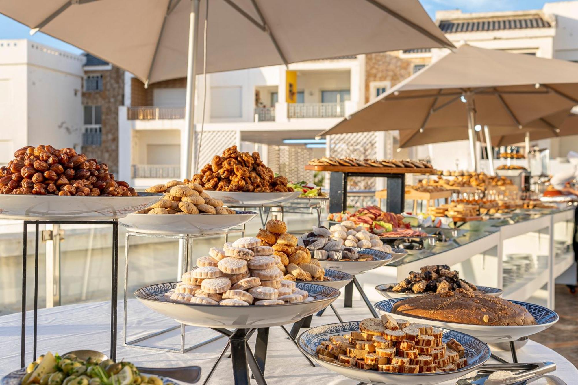 Grand Mogador Sea View & Spa Tangier Exterior photo A selection of Greek pastries