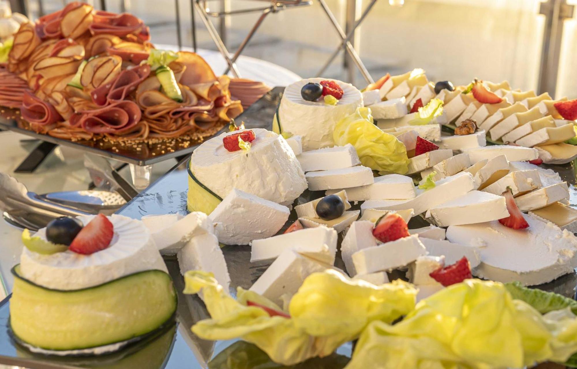 Grand Mogador Sea View & Spa Tangier Exterior photo A cheese platter