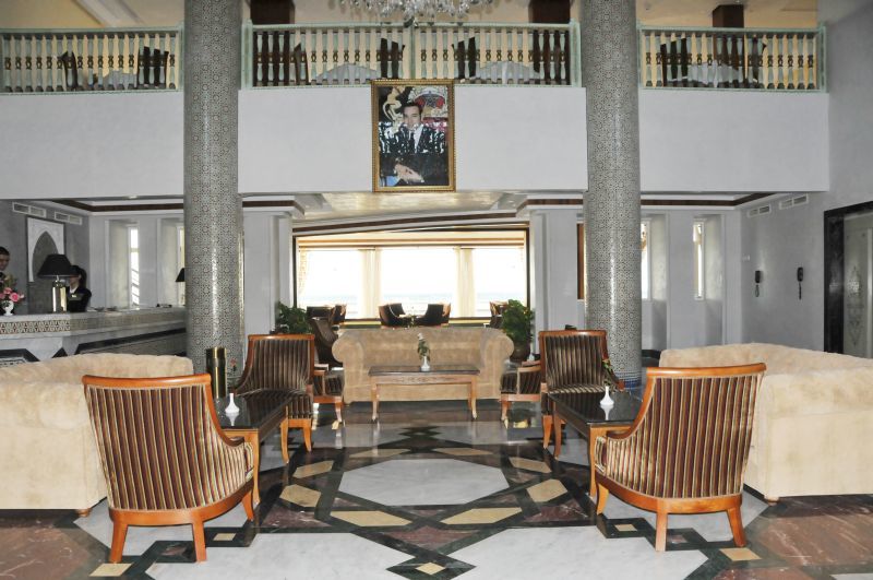 Grand Mogador Sea View & Spa Tangier Exterior photo The lobby of the hotel