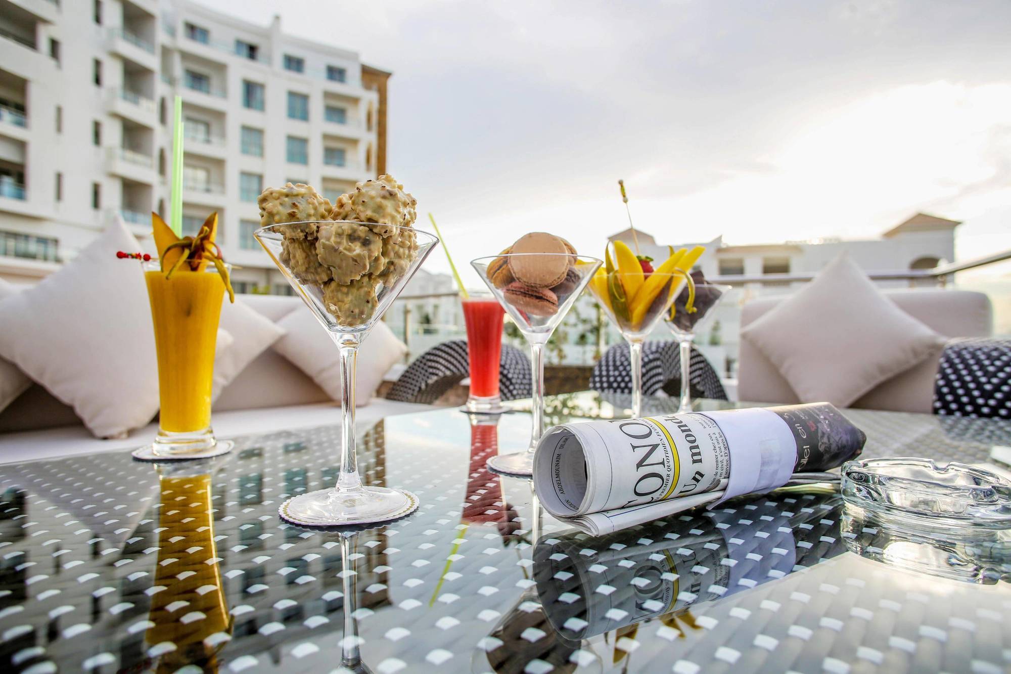 Grand Mogador Sea View & Spa Tangier Exterior photo A bottle of ONO