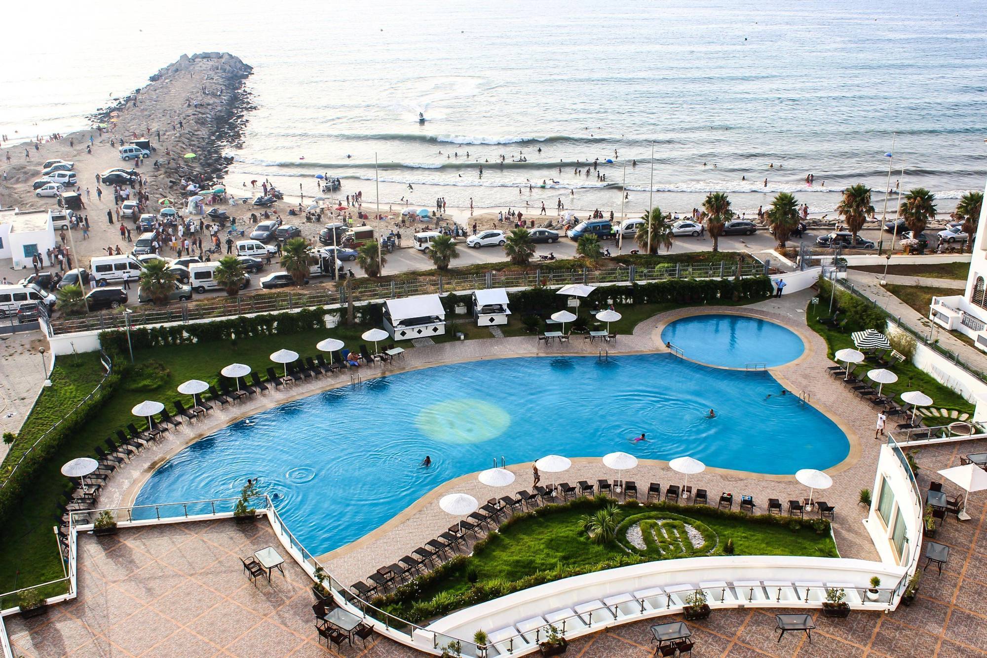 Grand Mogador Sea View & Spa Tangier Exterior photo The pool at the Hotel del Coronado
