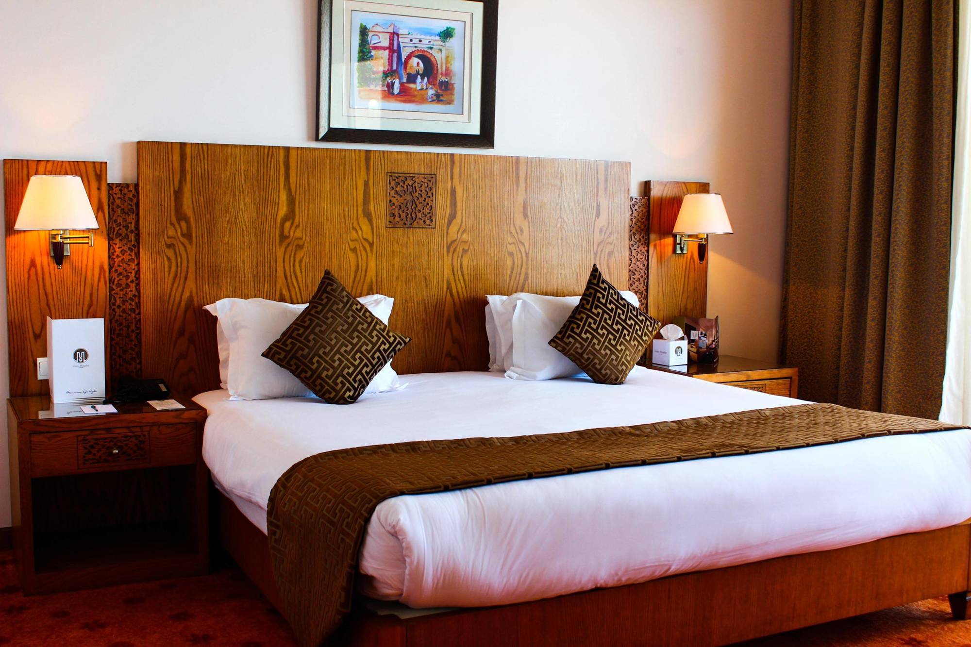 Grand Mogador Sea View & Spa Tangier Exterior photo A bedroom at the hotel